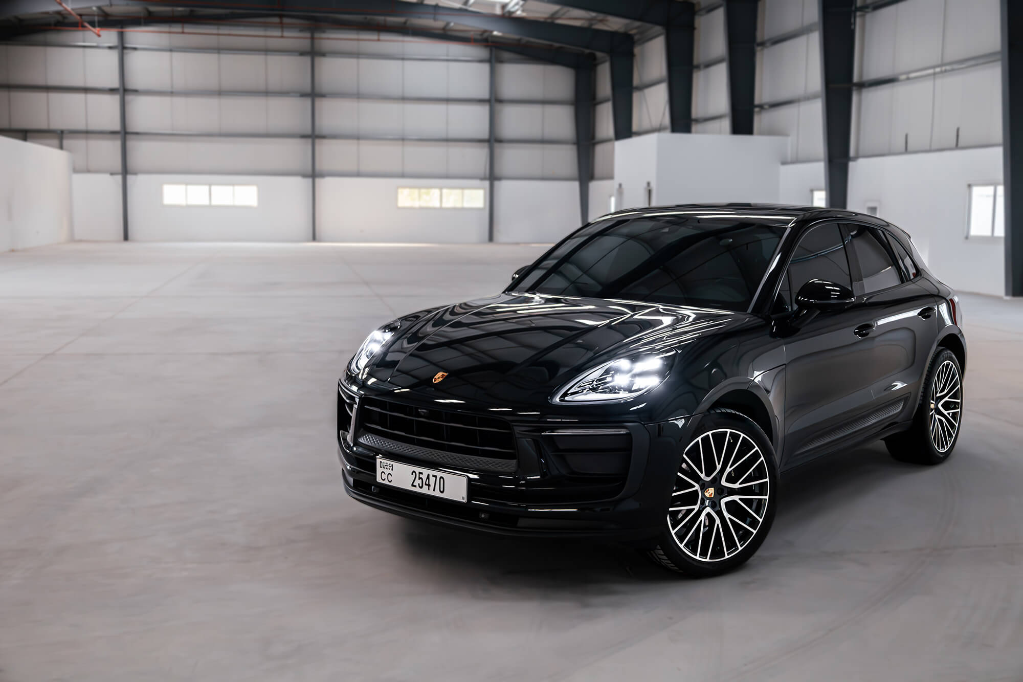 Rent Porsche Macan Black In Dubai Suv Octane Luxury Car Rental Dubai