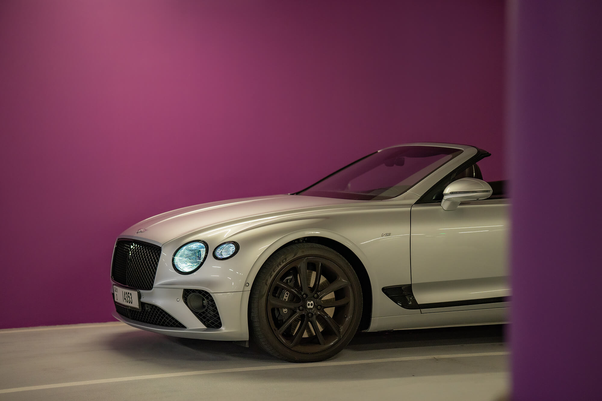 Bentley Continental Convertible Grey