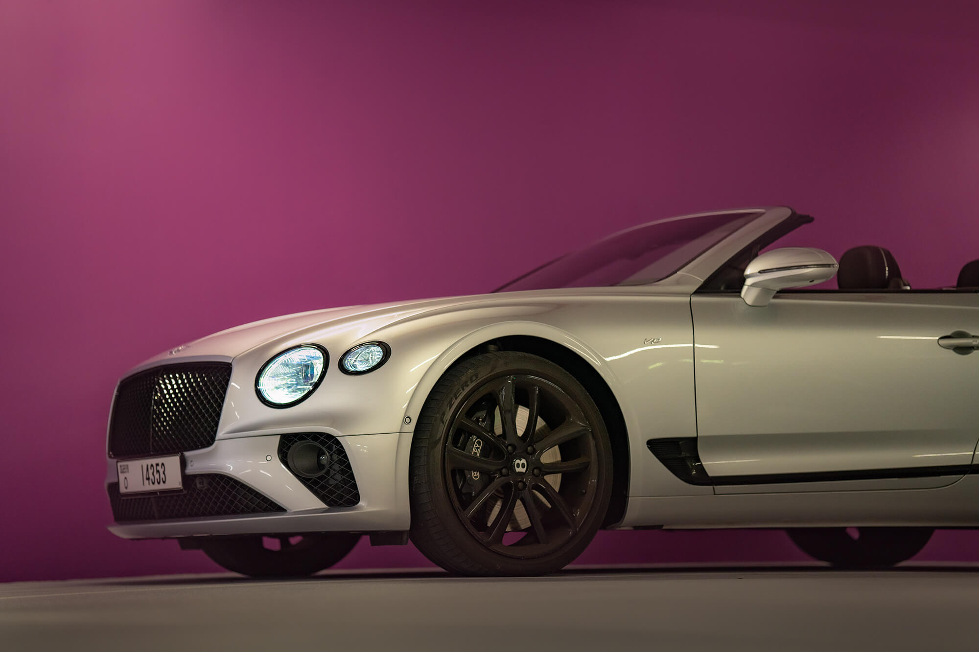 Bentley Continental Convertible Grey