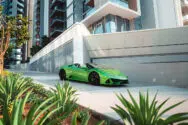 rent lamborghini huracan evo spyder 2022 dubai