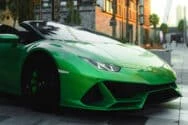 hyra av lamborghini huracan spyder