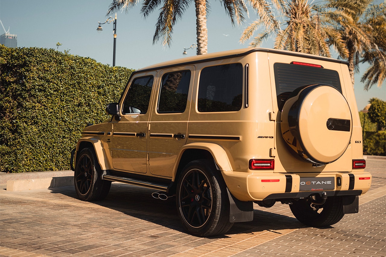 noleggio mercedes g63 beige