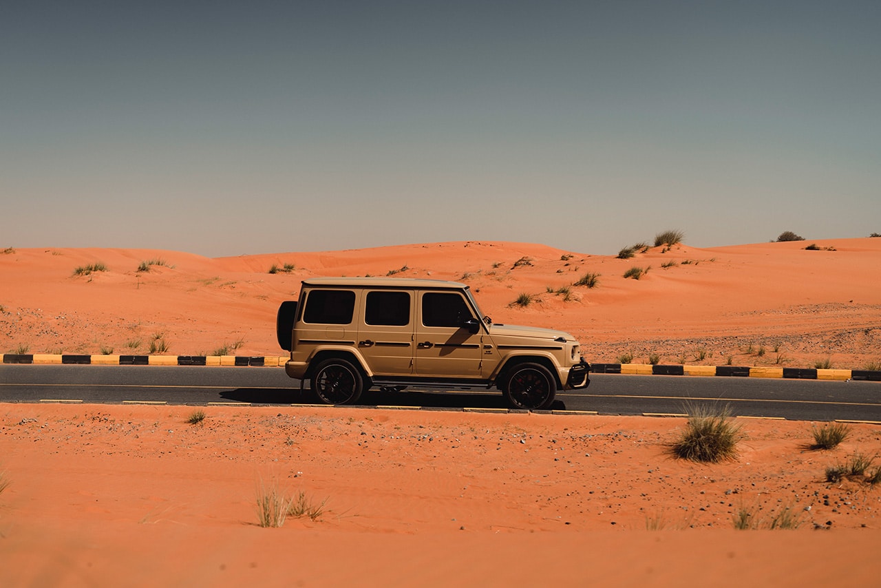 beige g63 noleggio dubai