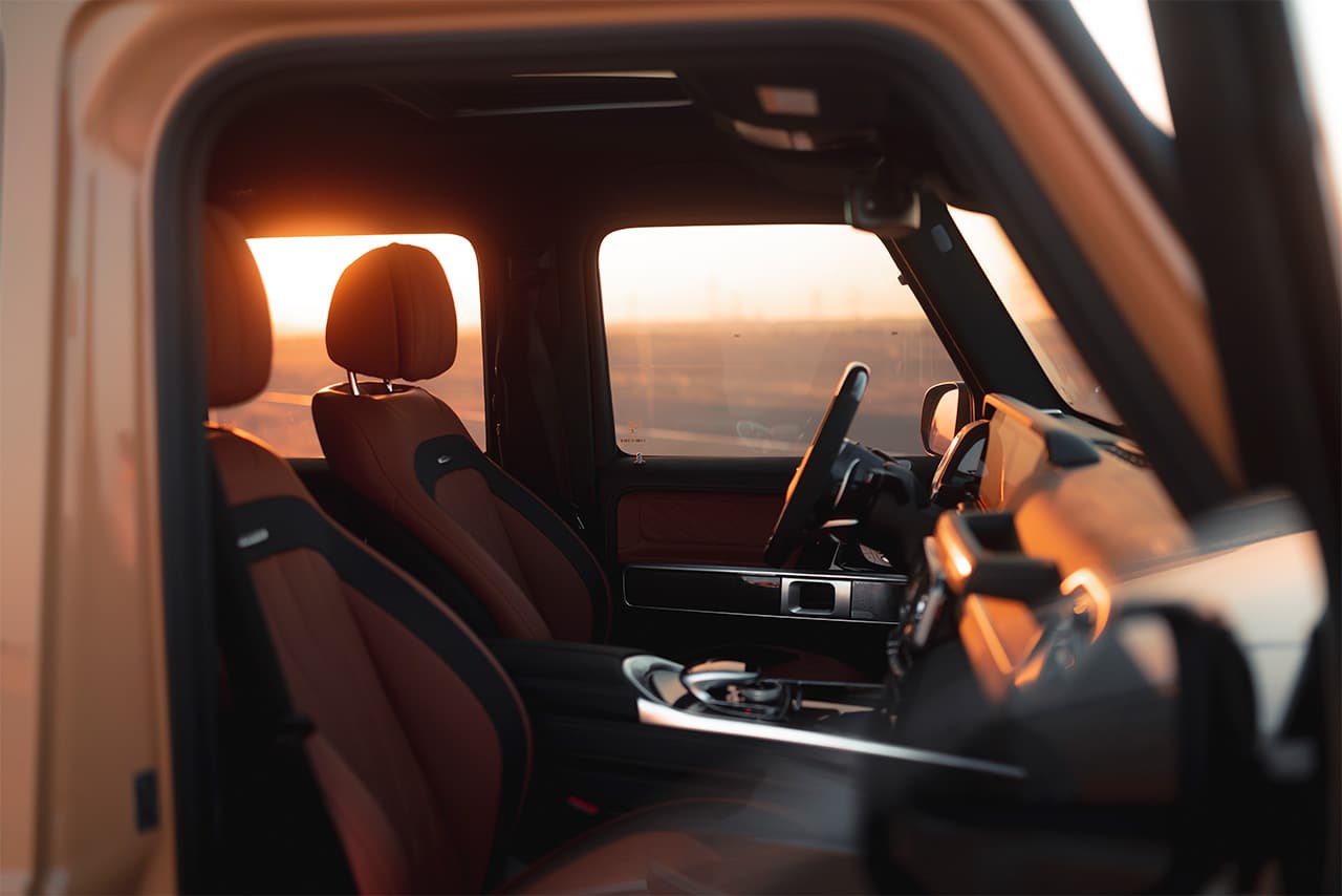 g63 interni beige