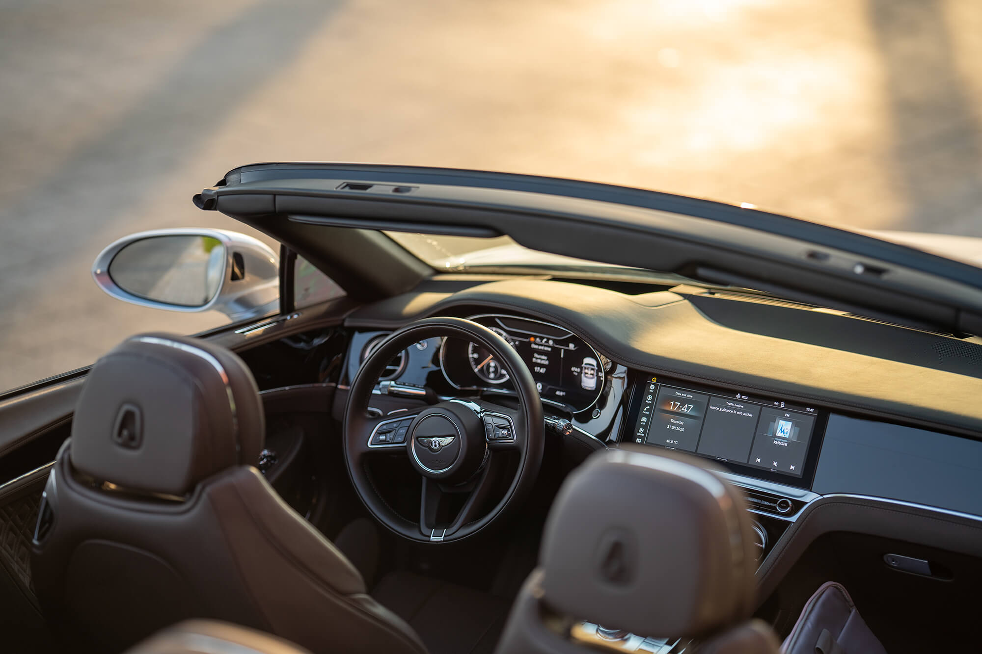 Bentley Continental Convertible Grey