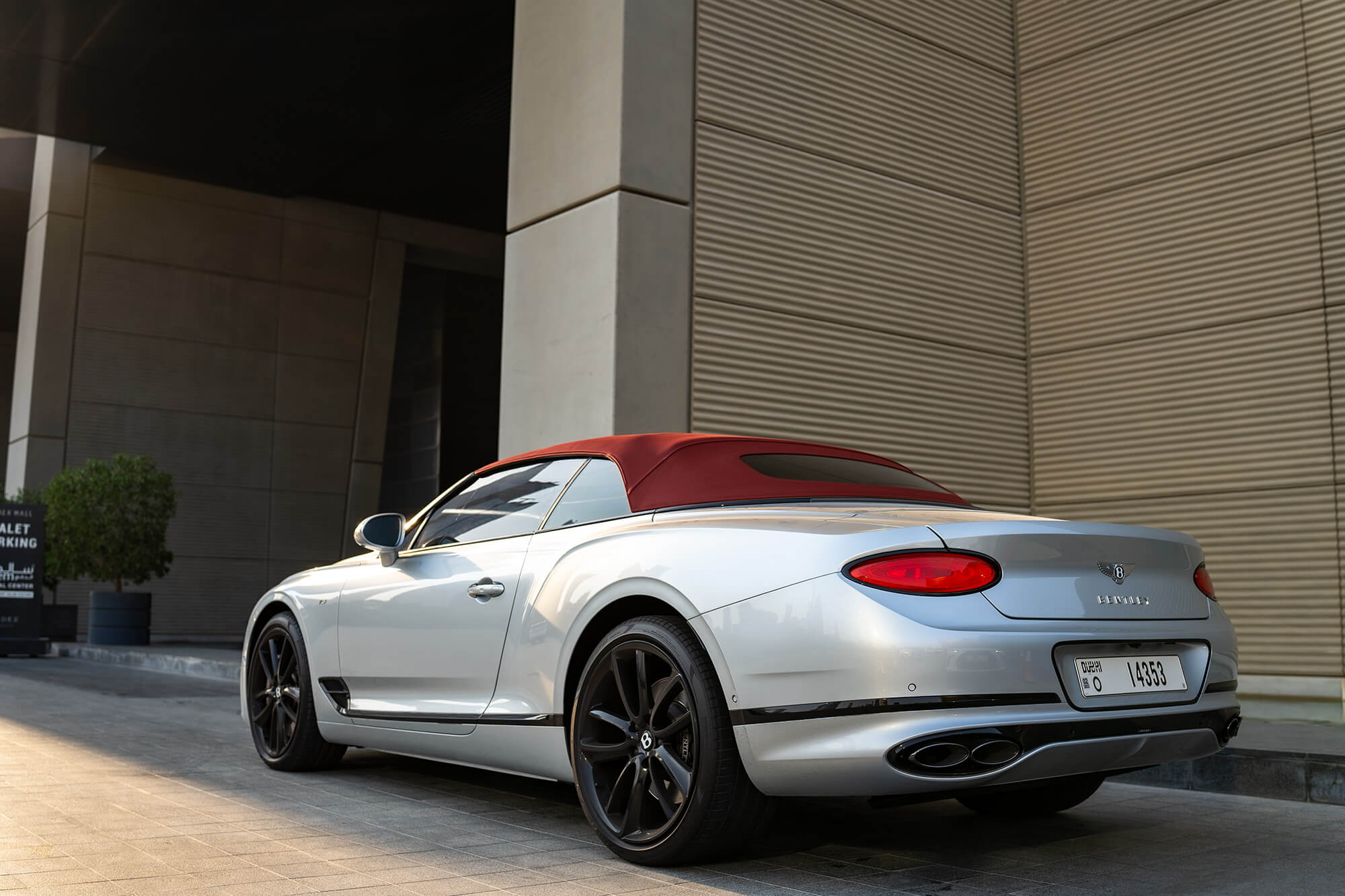 Bentley Continental Convertible Grey
