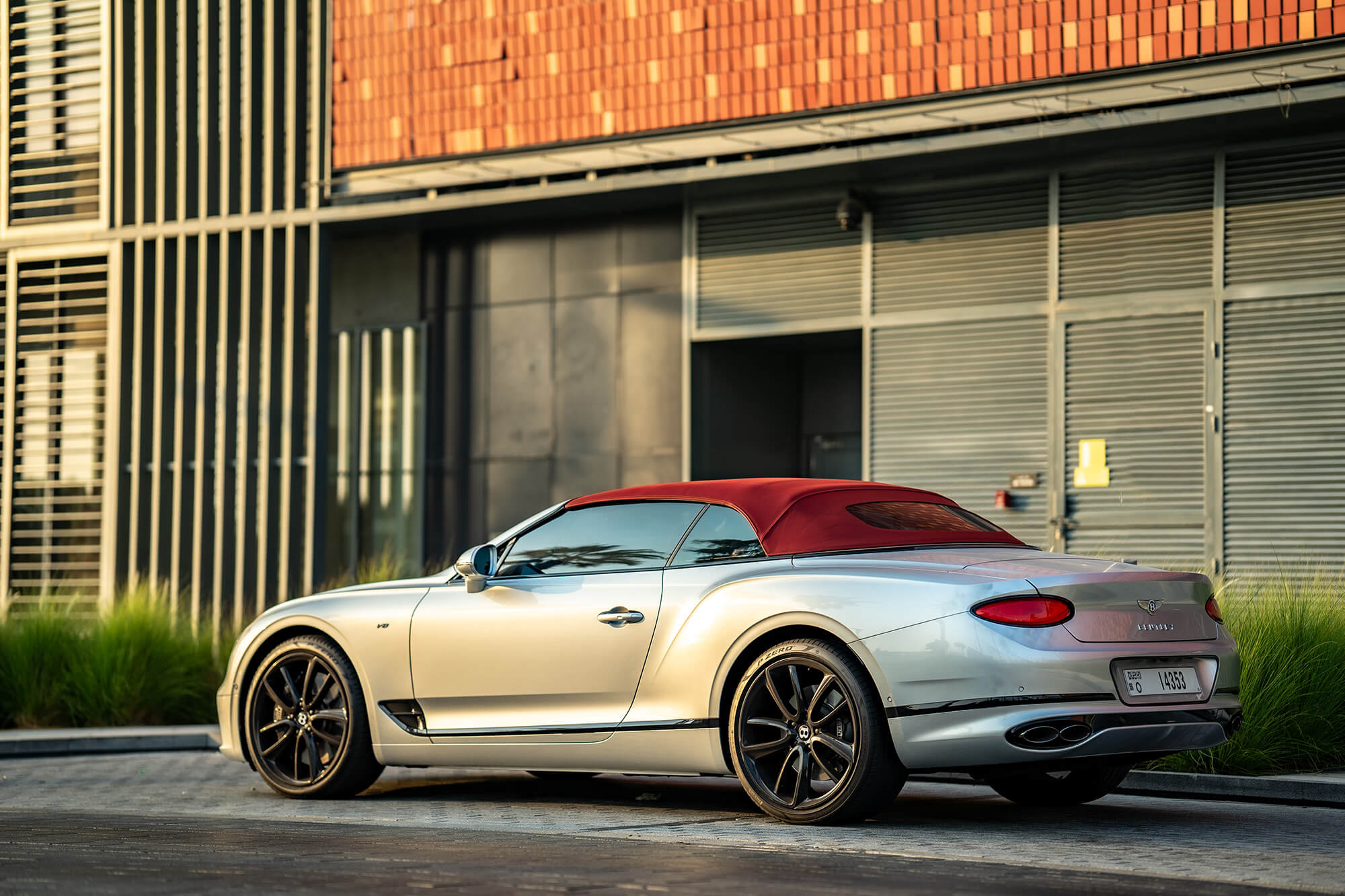 Bentley Continental Convertible Grey