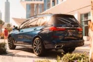 BMW X7 Bleu foncé