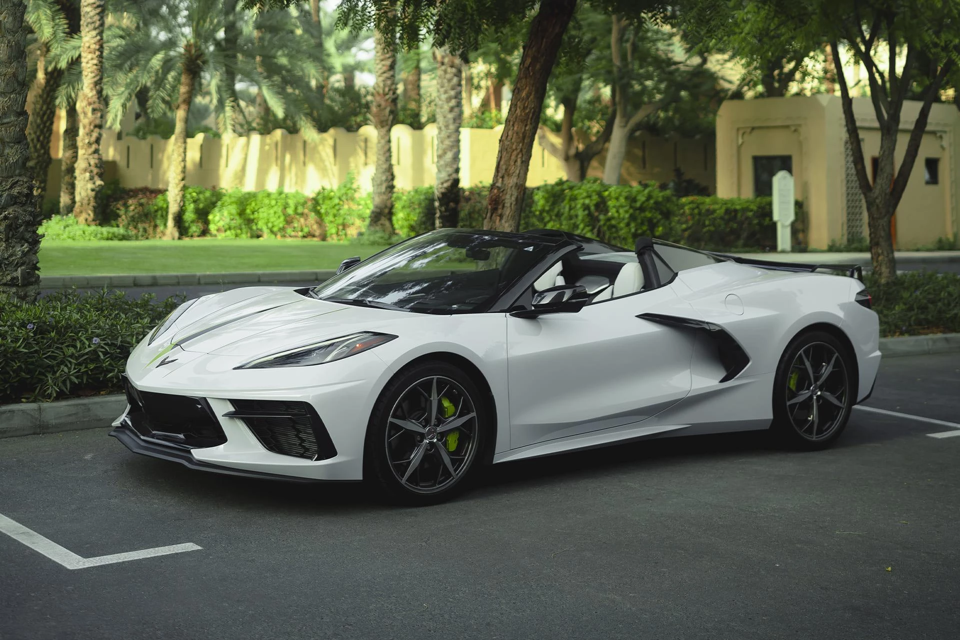Corvette verhuur Dubai