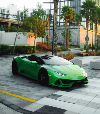 Lamborghini Huracan EVO Spyder Yeşil