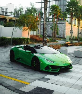 Lamborghini Huracan EVO Spyder Groen