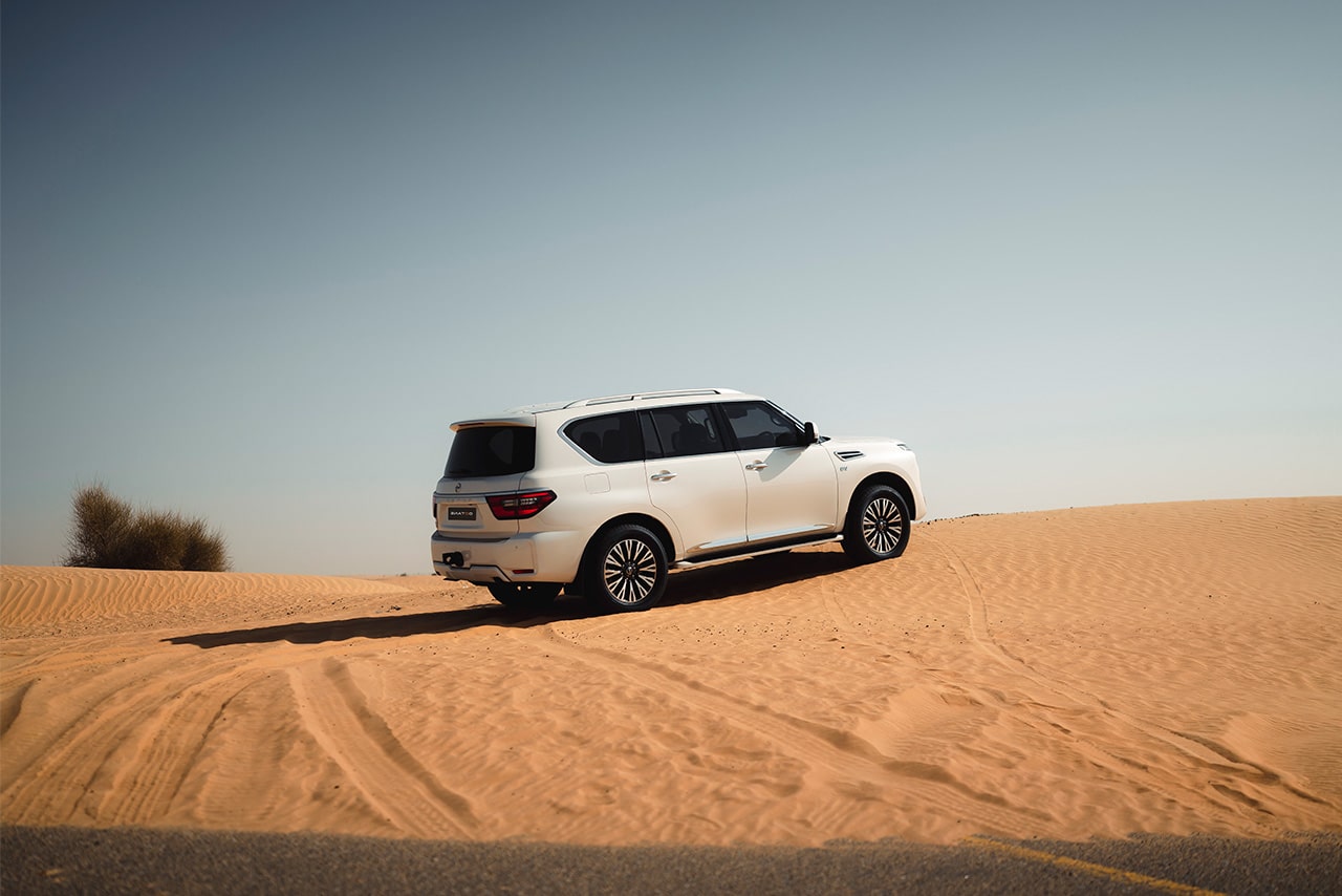 nissan patrol white