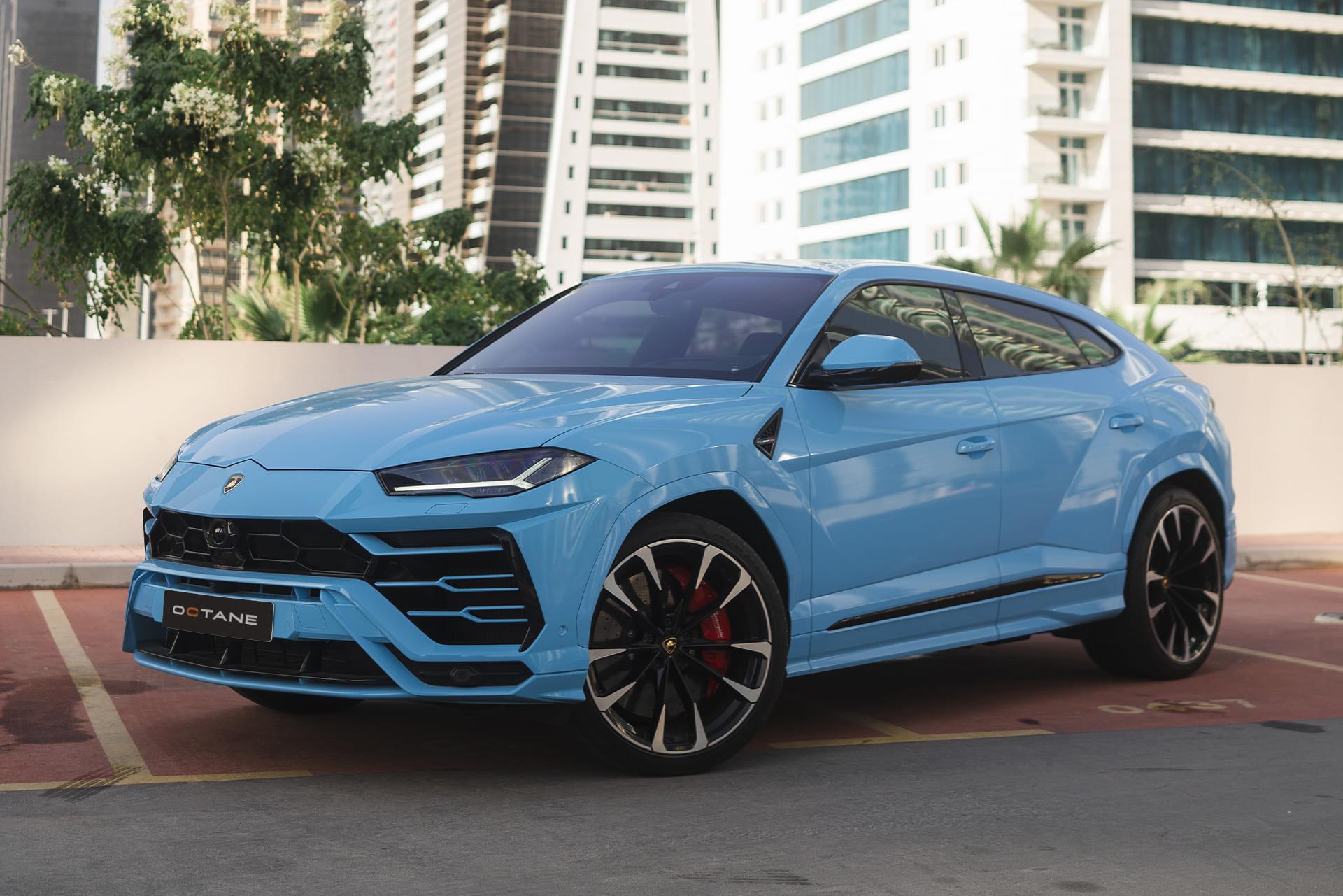 Аренда Lamborghini Urus (небесно-голубой) 2021 Дубай - Аренда спортивных  автомобилей 24/7 | Octane