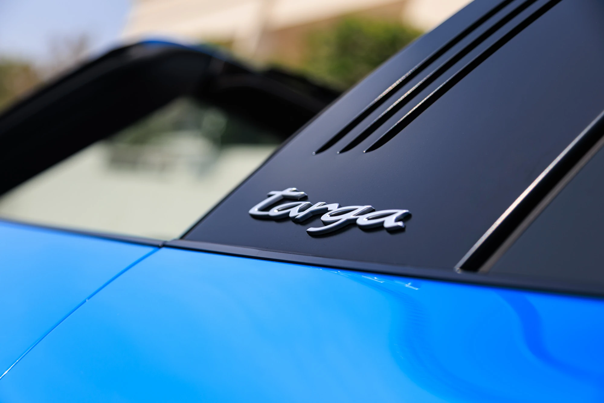 Porsche 911 Targa 4S Blue