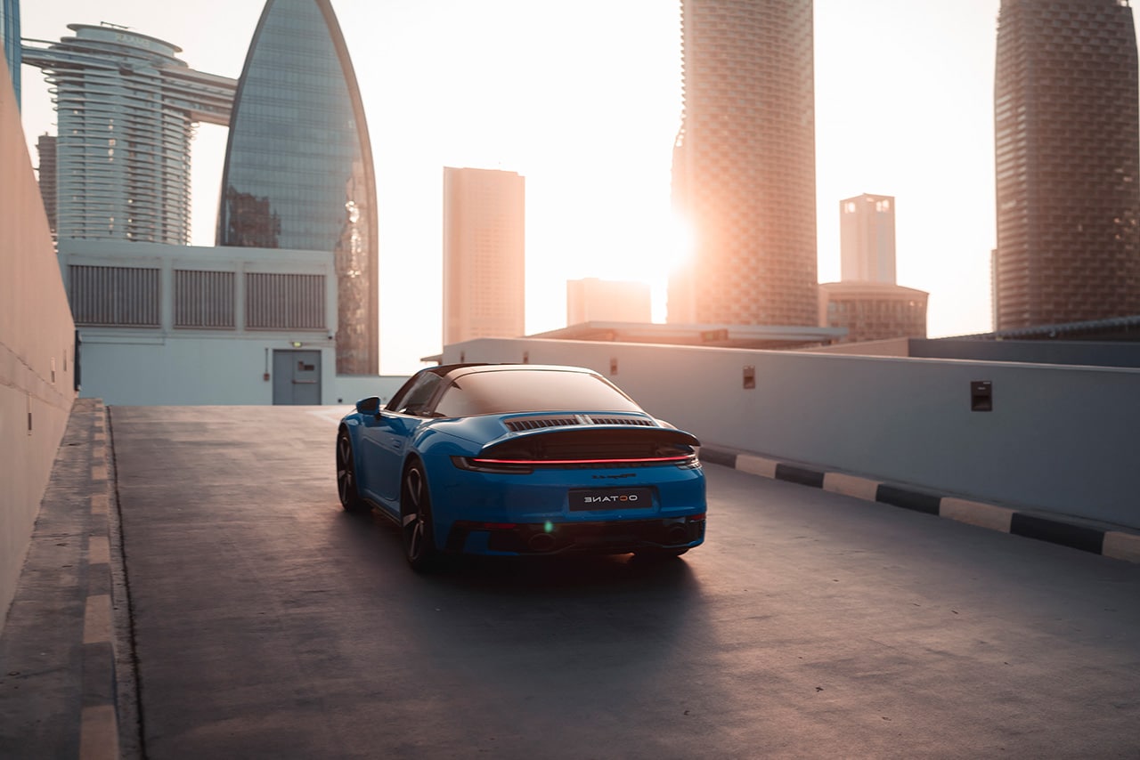 aluguer 911 targa 4s dubai
