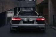 Audi R8 hvid audi r8 udlejning