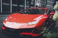 lamborghini huracan orange hire