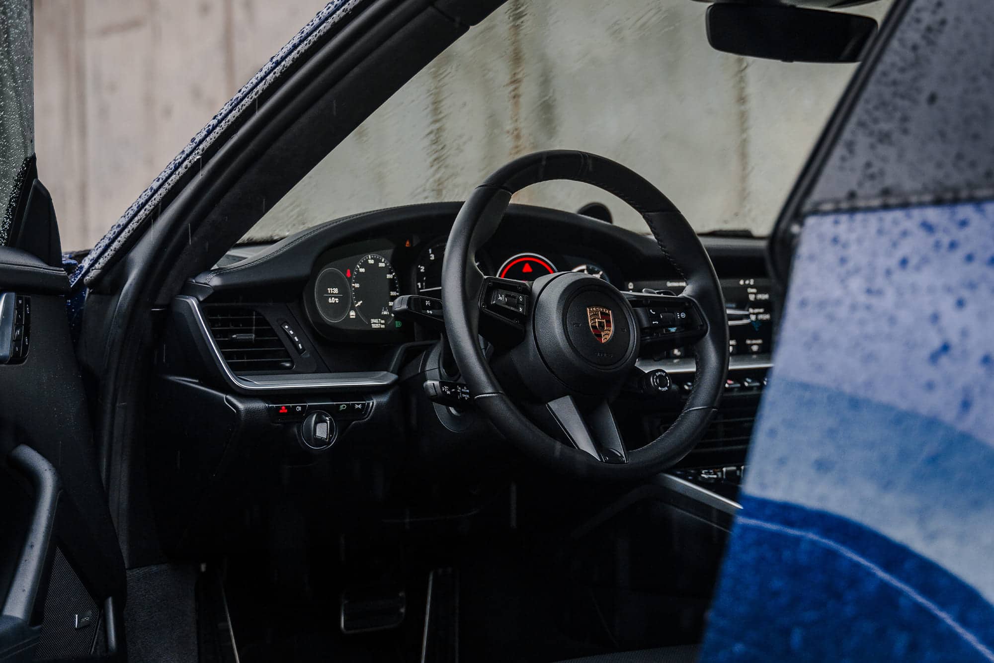 Interior do Porsche 911 Carrera 4S