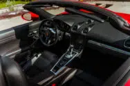 2017 porsche boxster S Red interior