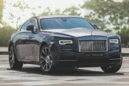 Rolls-Royce Wraith nero e argento