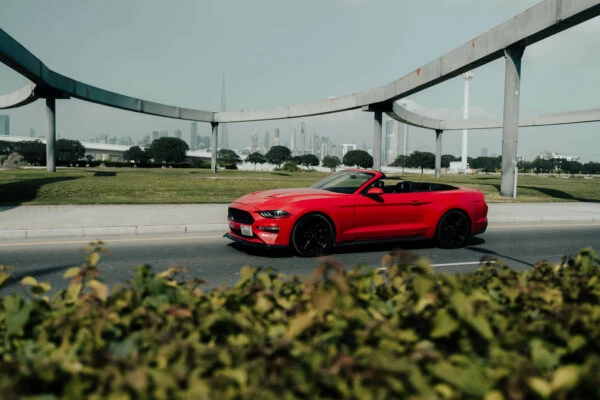Ford Mustang (rood)