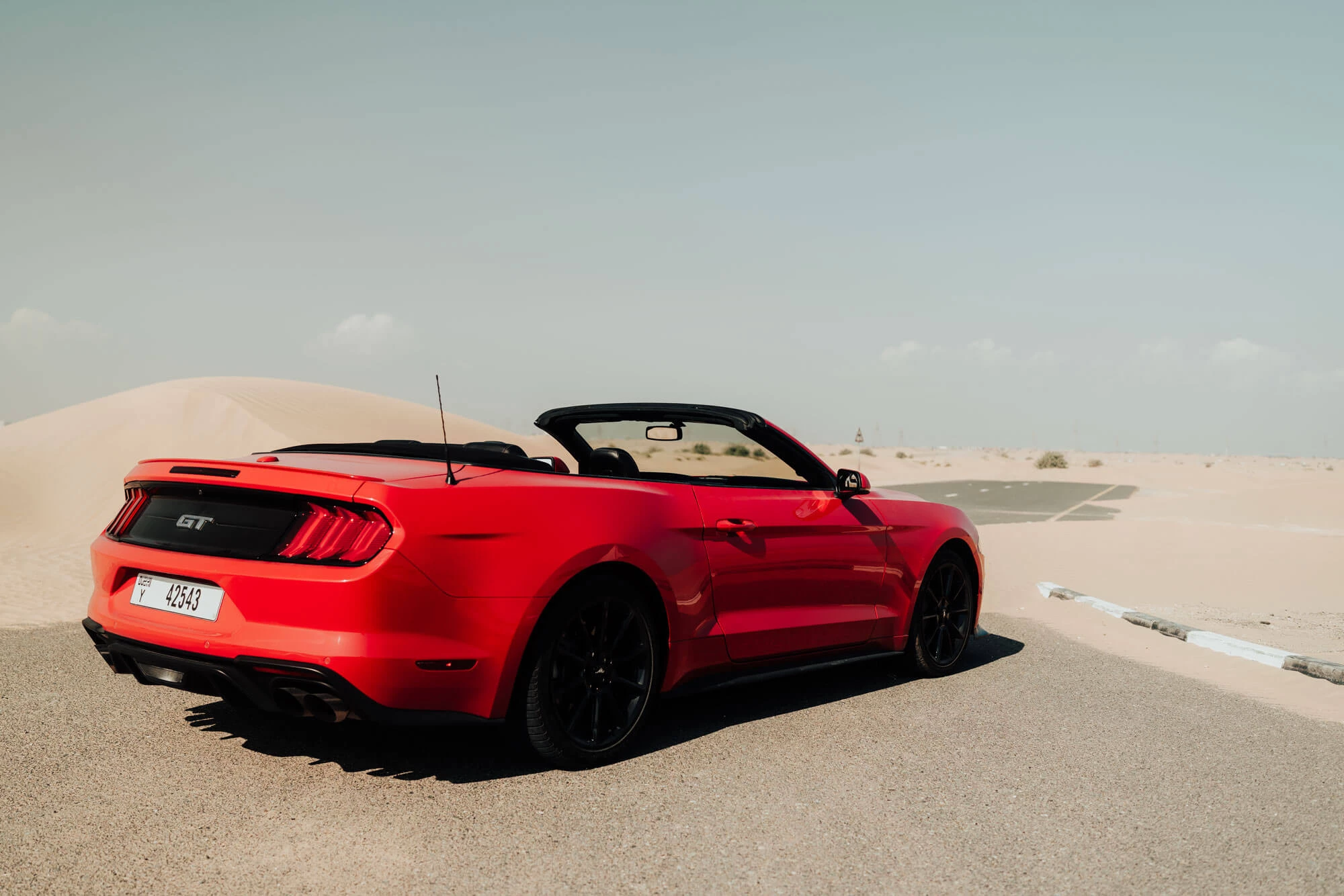 Ford Mustang Rød