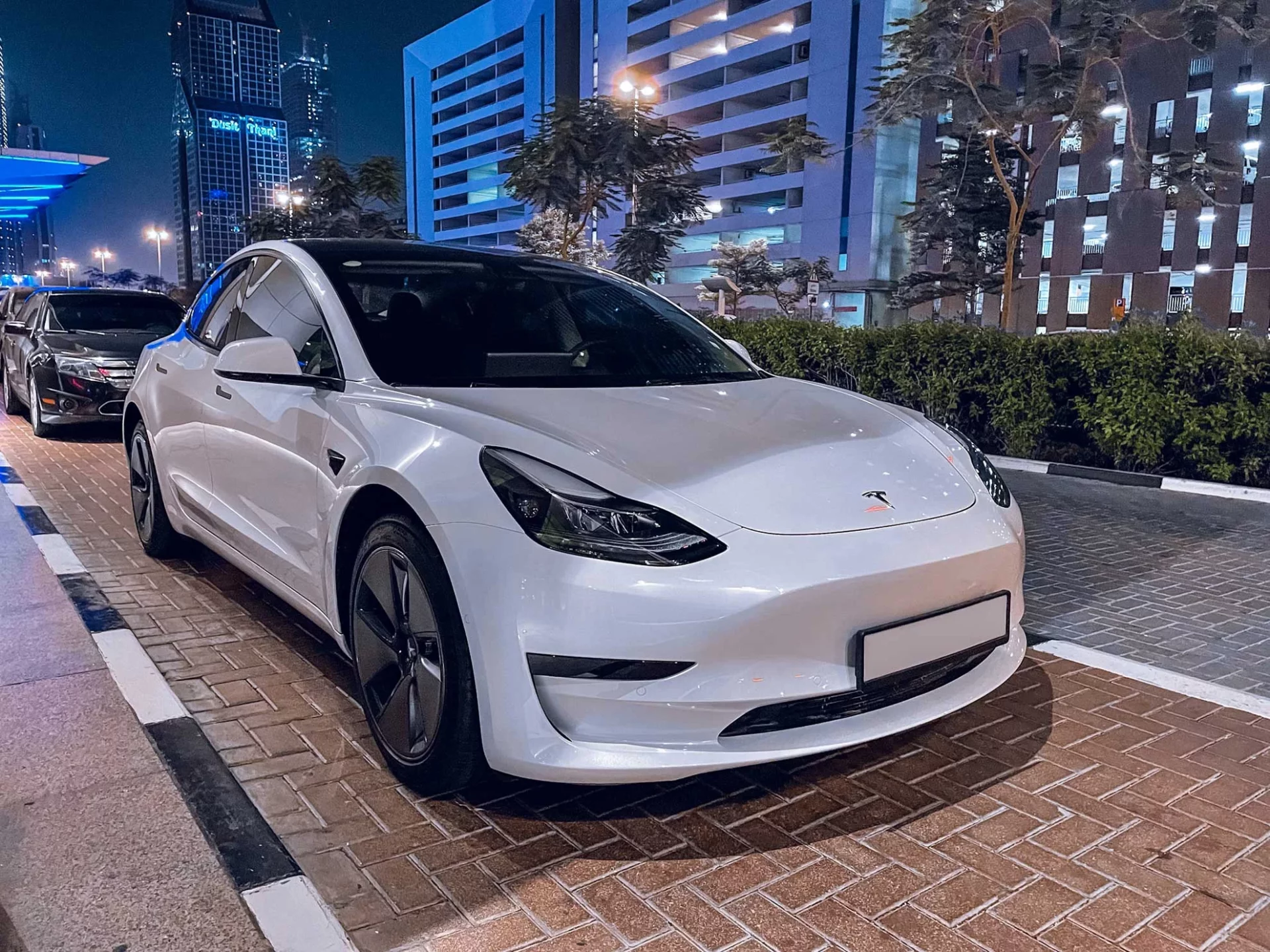Tesla 3 hvid
