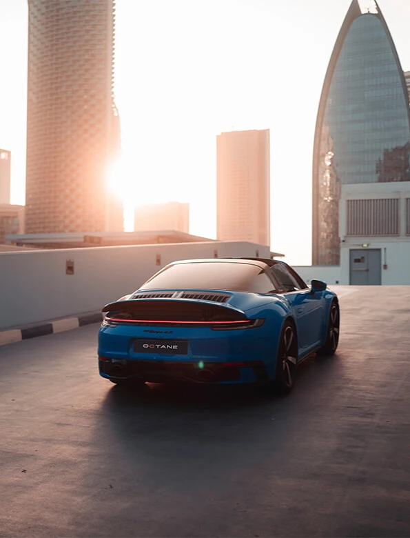 Hyr Porsche i Dubai