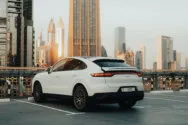Porsche Cayenne Coupe белый