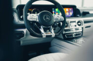 Mercedes G63 AMG Blu