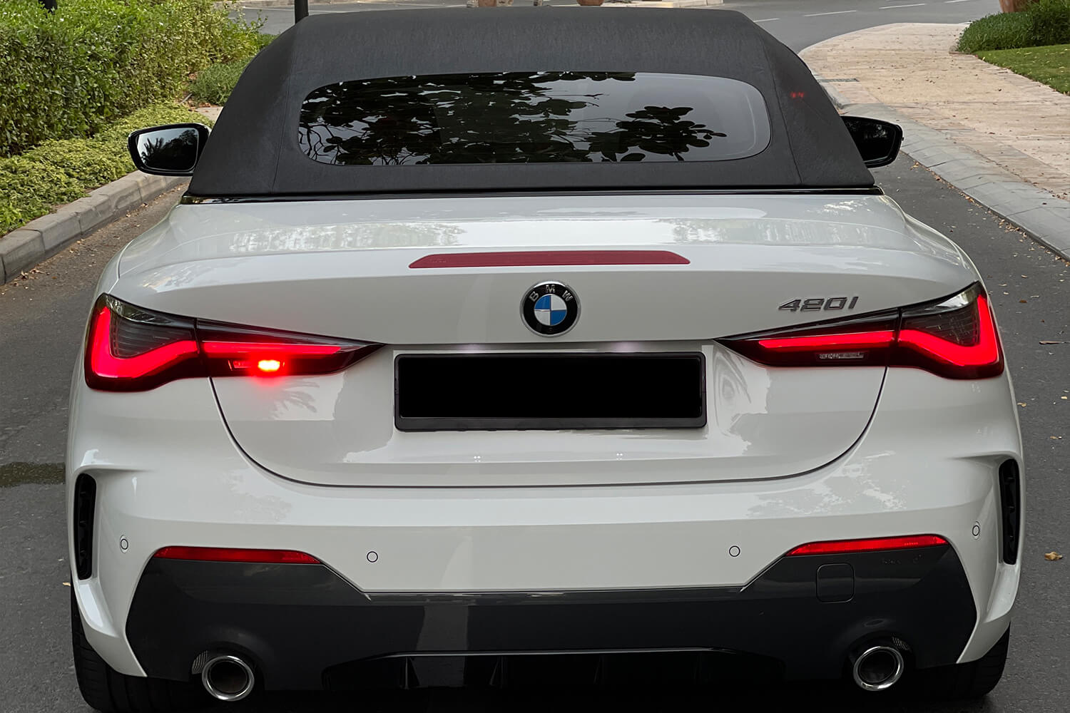 BMW 420i Cabrio Red