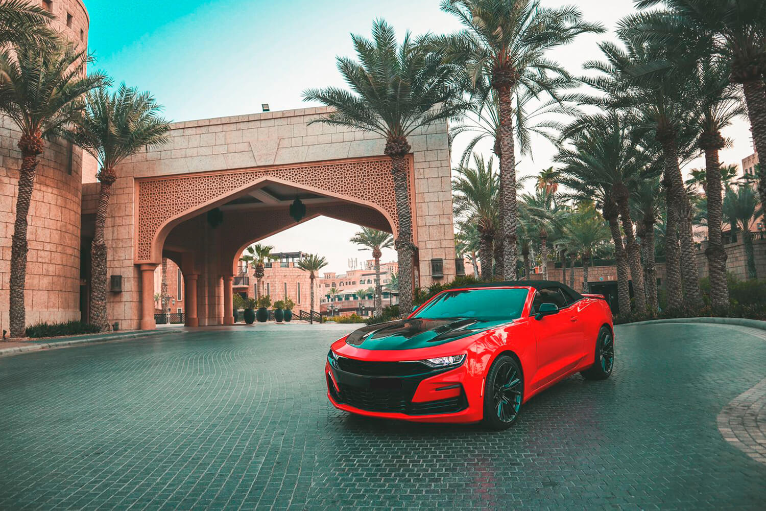 Chevrolet Camaro Cabrio Red & Black
