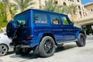 Mercedes G63 AMG Blue Mercedes G63 AMG Blue