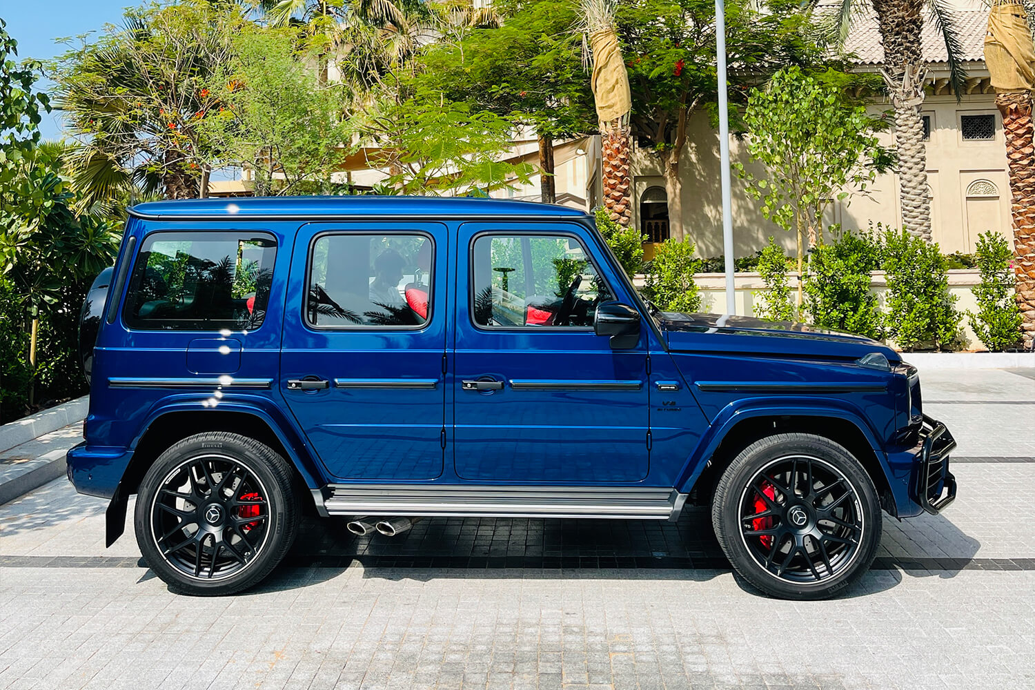 Mercedes G63 AMG Blue