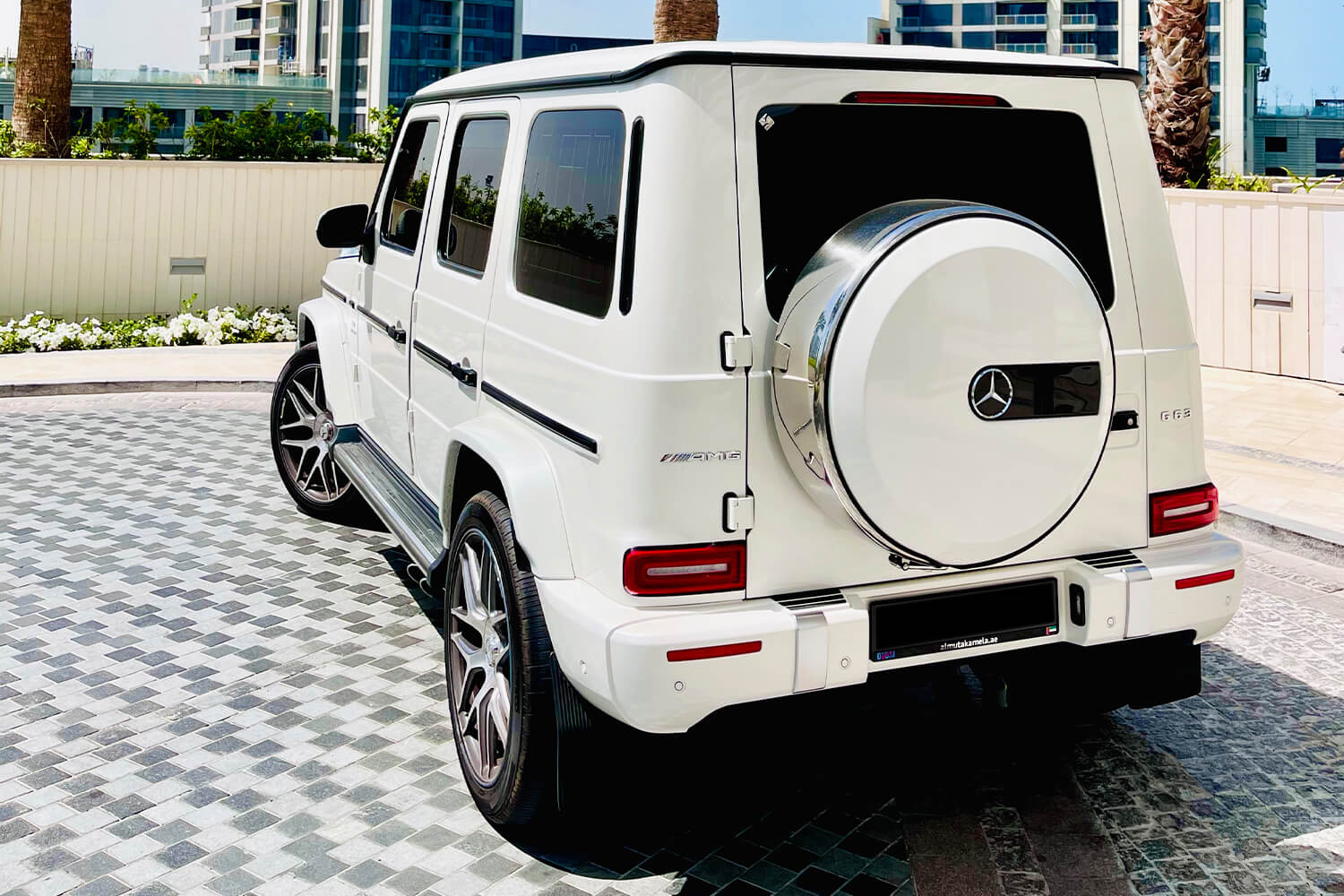 Mercedes G63 AMG White