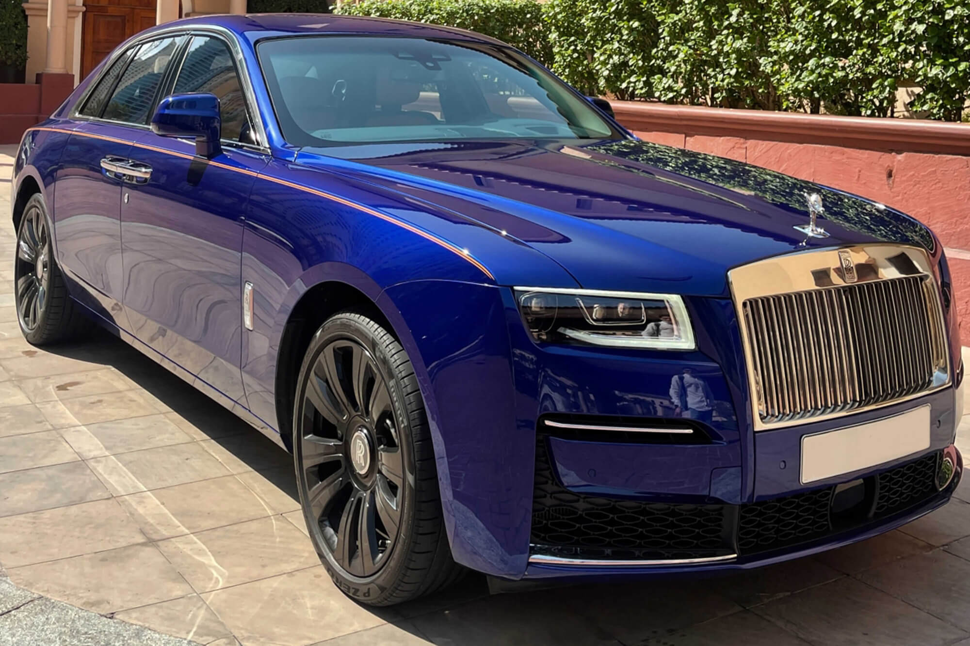 Rent Rolls-Royce Ghost Blue In Dubai - Luxury - Octane Luxury Car ...