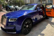 Rolls-Royce Ghost Bleu