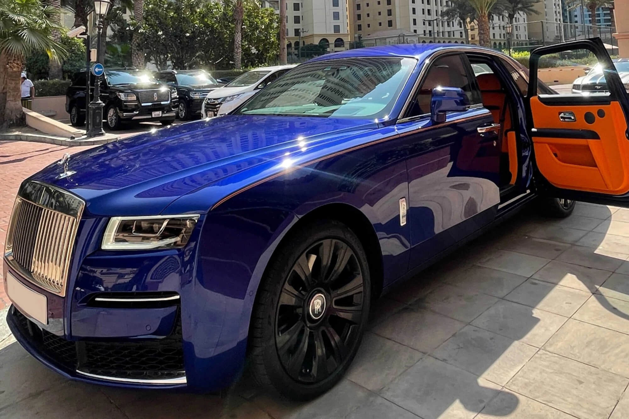 Rolls-Royce Ghost Blau