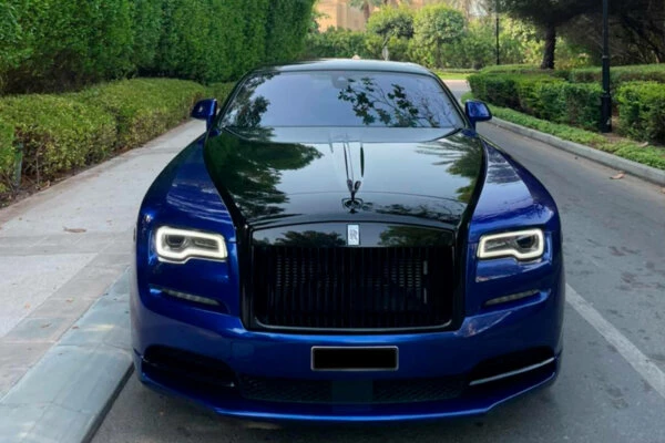 Rolls-Royce Wraith Bleu