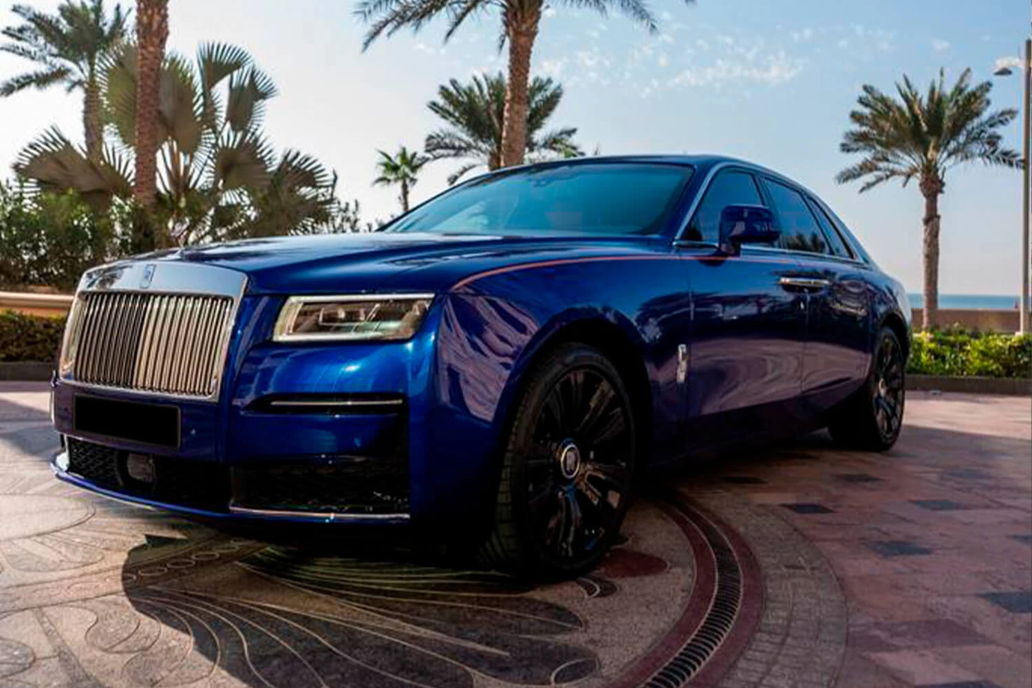 Rolls-Royce Ghost Bleu