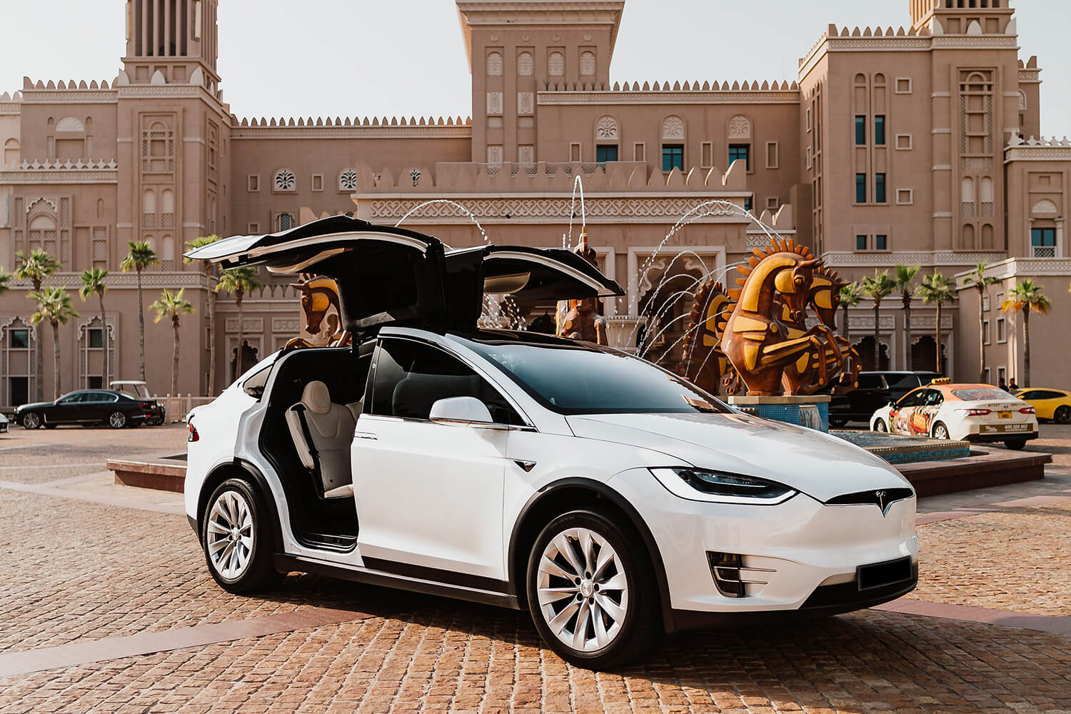 Tesla Model X Blanc