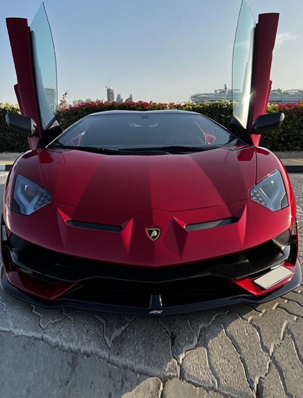 Lamborghini Aventador huren in Dubai