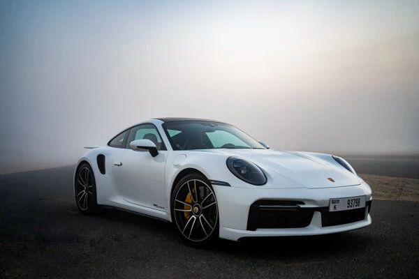 Porsche 911 Turbo S Weiß