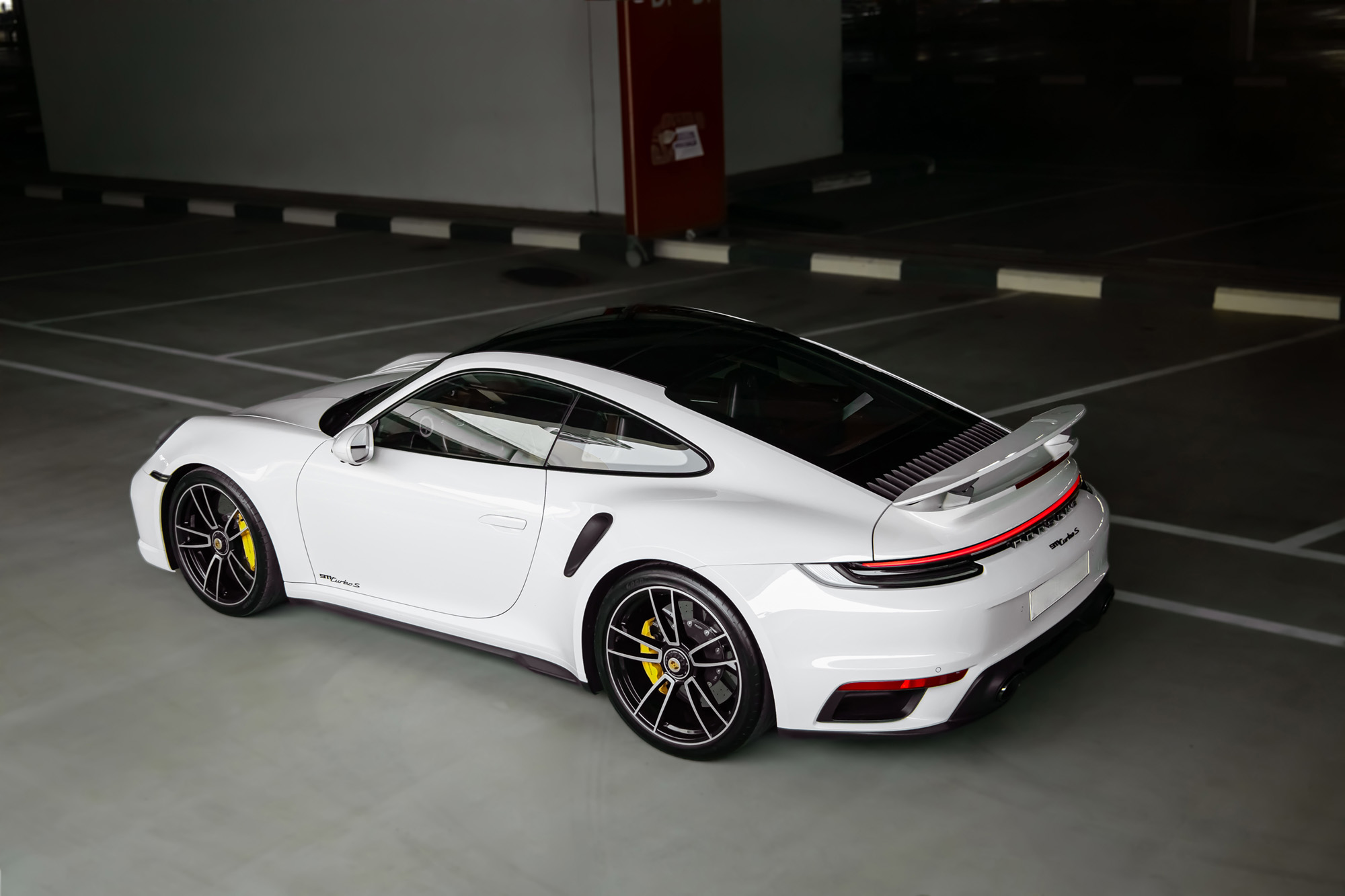 Porsche 911 Turbo S White Porsche 911 Turbo S White