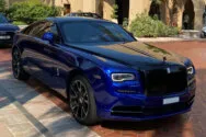 Rolls-Royce Wraith Blau leasing rolls royce wraith dubai