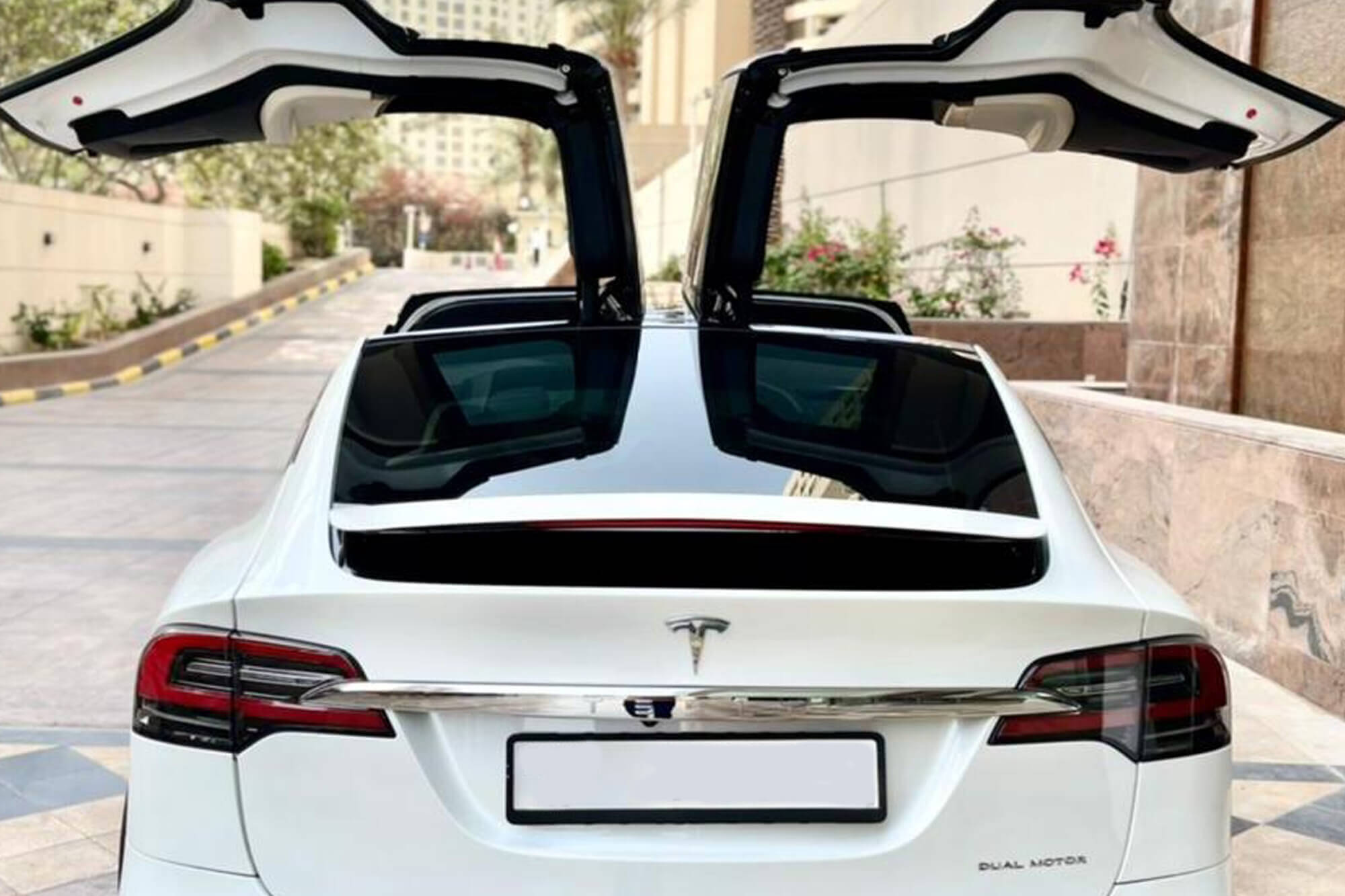 Tesla Model X Blanc