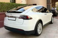 Tesla Model X Weiß Tesla Model X Weiß