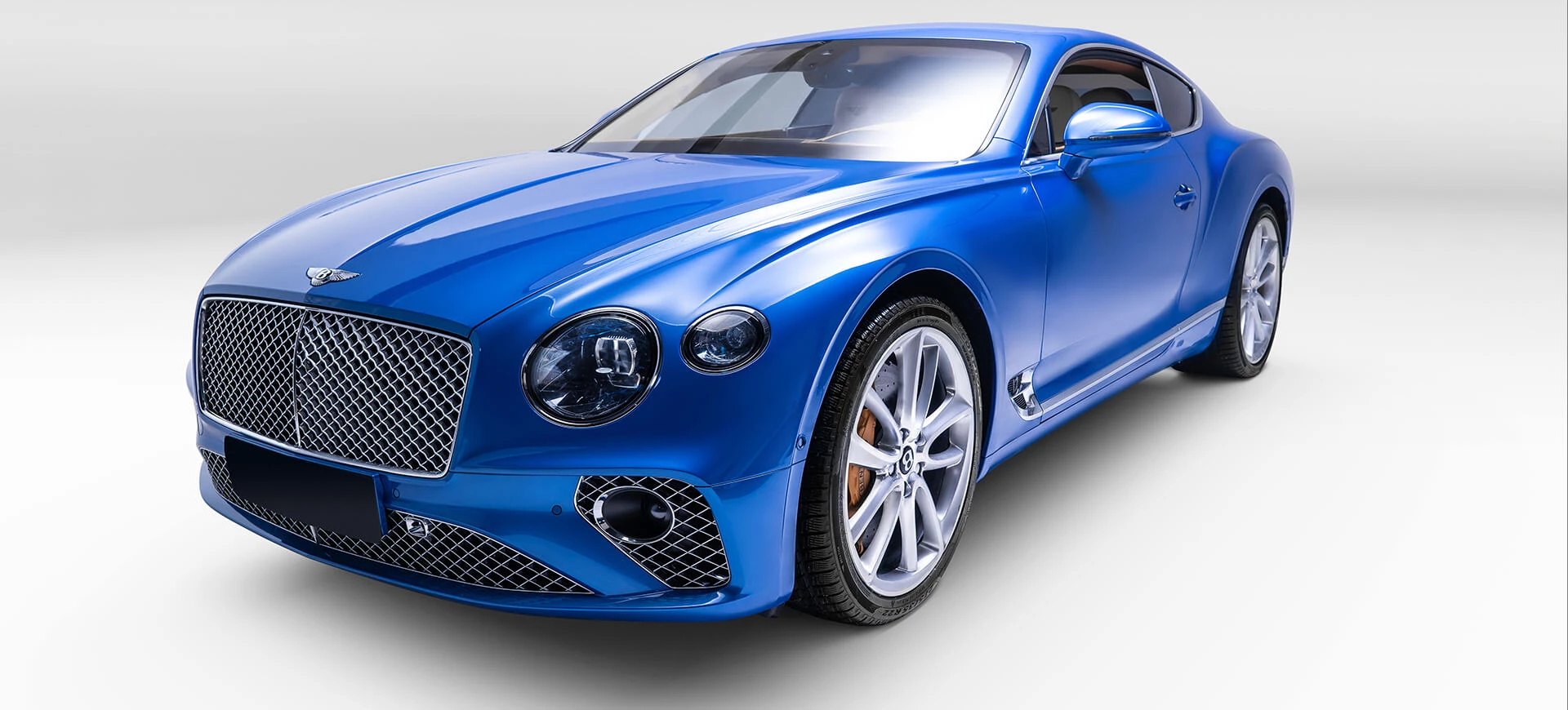 Bentley Continental GT Azul