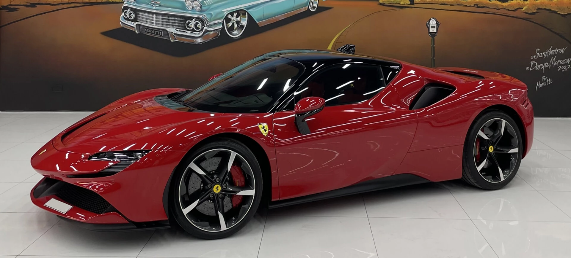Ferrari SF 90 Rot