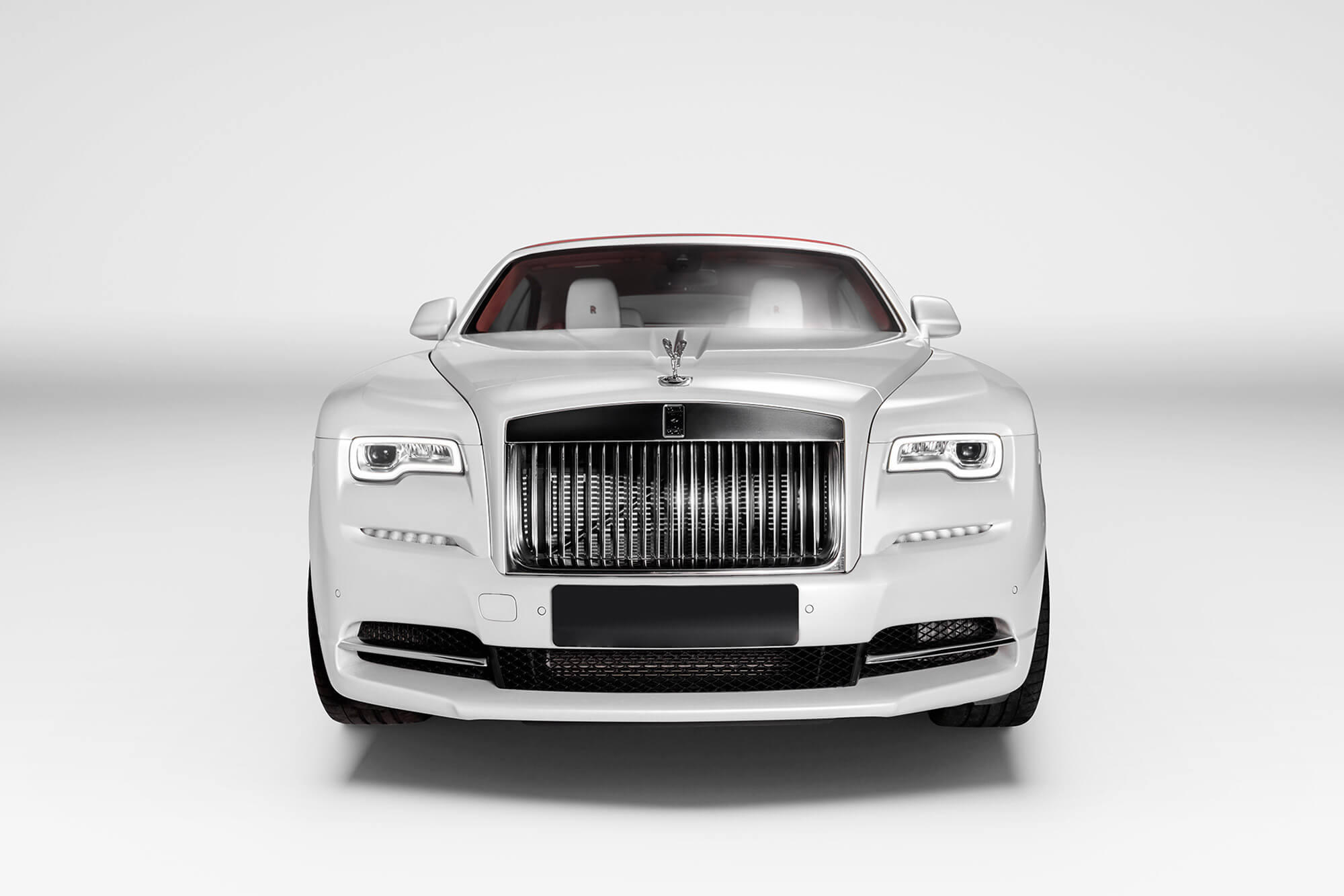 Rolls Royce Dawn White & Red